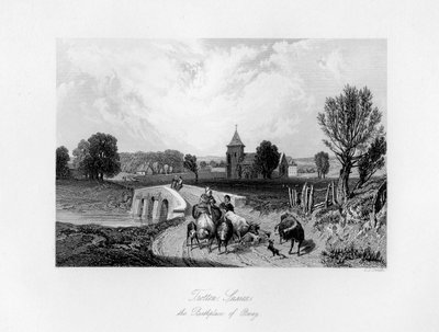 Trotton, Sussex, the birthplace of Otway, 1840 by Charles J. Smith