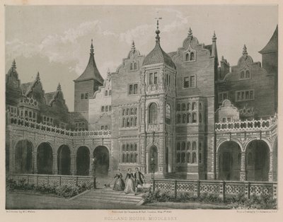 Holland House, Middlesex by Charles James Richardson