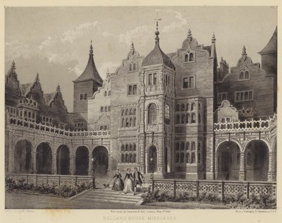 Holland House, Middlesex by Charles James Richardson