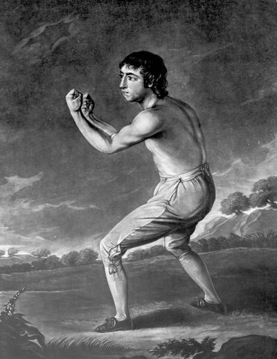 Daniel Mendoza, Engraved by Henry Kinsbury, 1789 by Charles Jean Robineau