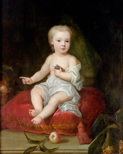 Portrait of Holles St. John, Youngest Son of Henry, 1st Viscount St. John, as a Child by Charles Jervas