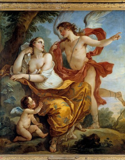Calypso Listening to the Advice of Love by Charles Joseph Natoire