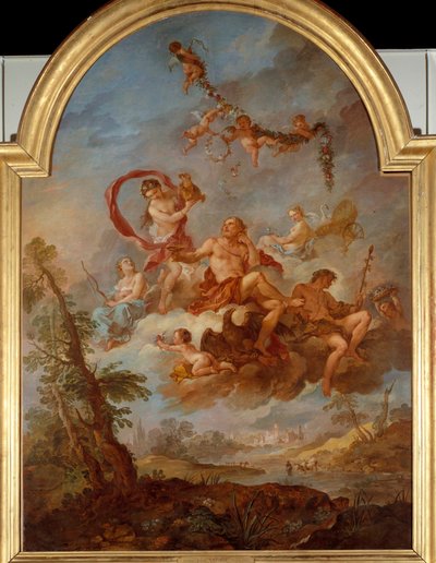 Jupiter Served by Hebe by Charles Joseph Natoire