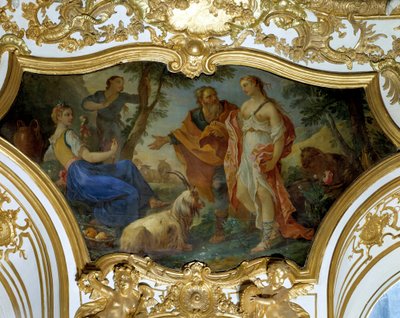 Psyche in the Shepherds by Charles Joseph Natoire