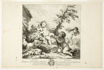 Summer, plate two from The Four Seasons by Charles Joseph Natoire