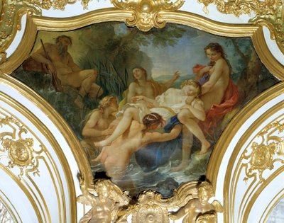 The Nymphs Withdrawing the Body of Psyche by Charles Joseph Natoire
