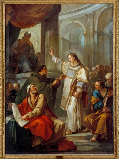 The Prediction of Saint Stephen by Charles Joseph Natoire