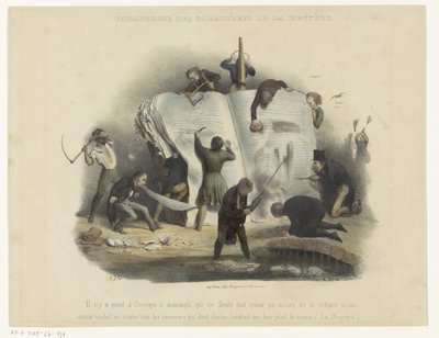 Parody of Censorship by Charles Joseph Traviès