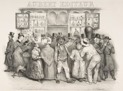 The Publisher Aubert You must admit the government has a comic appearance by Charles Joseph Traviès de Villers