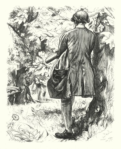 Contentment (engraving) by Charles Keene