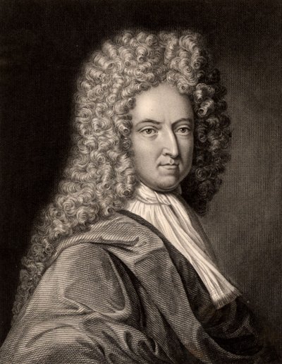 Portrait of Daniel Defoe by Charles Knight