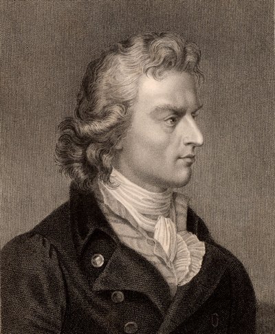 Portrait of Johann Christoph Friedrich Schiller by Charles Knight