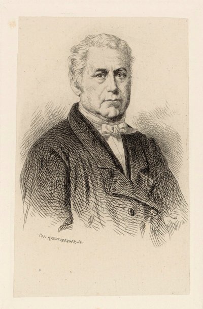 Portrait of the Composer Wilhelm Kienzl by Charles Kreutzberger
