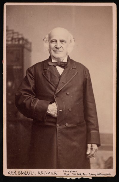 Portrait of Rev. Samuel Kramer 1808-1891 by Charles L Kempf
