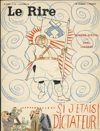 Illustration of Chas-Laborde (1886-1941) for the Cover of Le Lire by Charles Laborde
