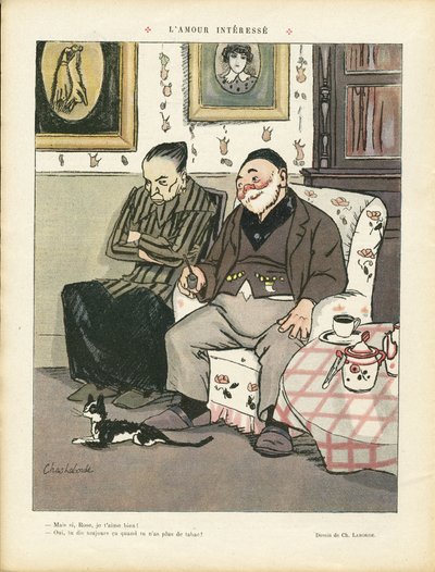 Illustration of Chas-Laborde (1886-1941) in Le Rire, 05/04/13 - L