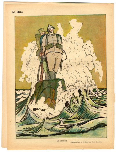 The Red Laughter, Satirical in Colors by Charles Laborde