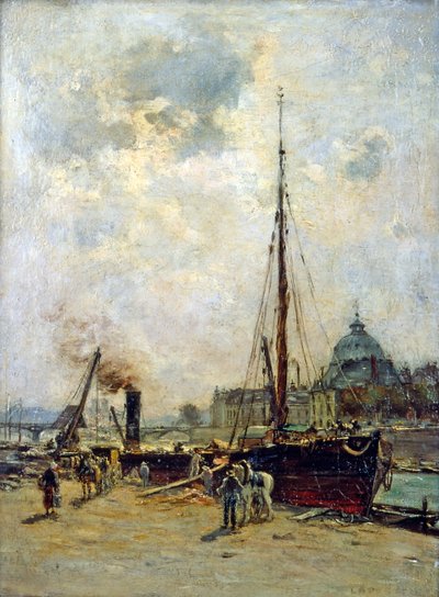 View of the Institute by Charles Lapostolet
