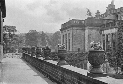 Carved Stone Vases, East Terrace by Charles Latham