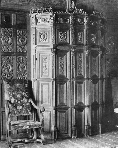 Carving in the Hall by Charles Latham