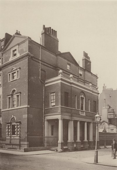 Corner House, South Audley Street, West by Charles Latham
