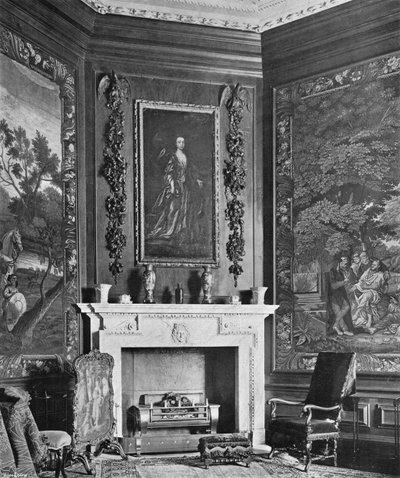 Fruit and Flowers by Gibbons in the Tapestry Room by Charles Latham