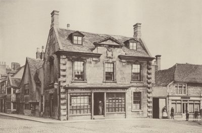 Houses at Stamford, Lincolnshire, Market Place by Charles Latham