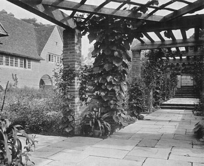 Looking North Up the Pergola by Charles Latham