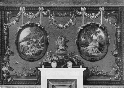 On the West Wall: Red Withdrawing-Room by Charles Latham