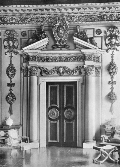 South Door in the Double Cube Room by Charles Latham