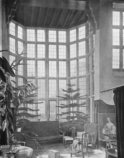 Stanway: The Great Window in the Hall by Charles Latham