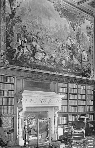 Tapestry in the Library by Charles Latham