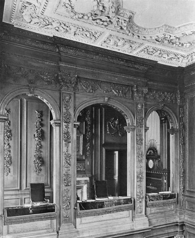 The Arches and Carvings of the Chapel Gallery by Charles Latham