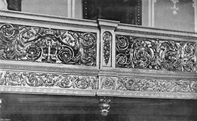 The Carved Gallery of the Stairway by Charles Latham
