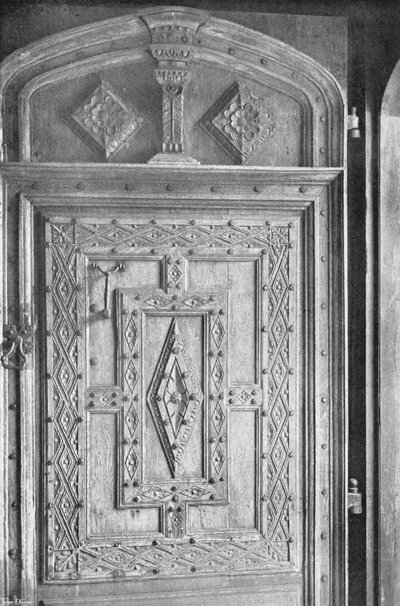 The Carved Oak Doorway by Charles Latham