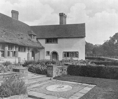 The Garden Court from the West by Charles Latham