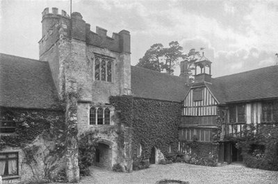 The Gate Tower from within the Courtyard by Charles Latham