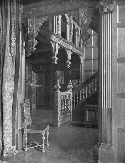The Hall and Staircase by Charles Latham