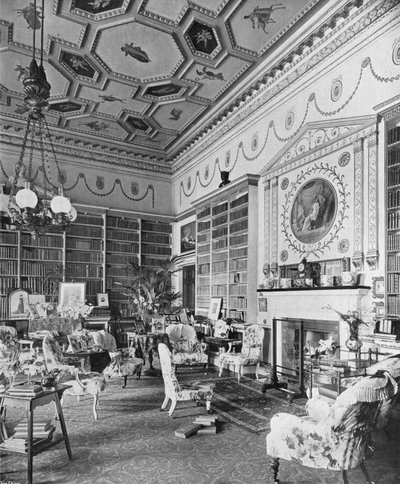 The Library by Charles Latham