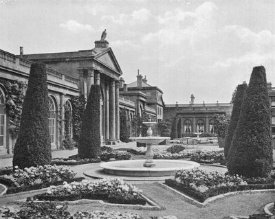 The Marble Fountains in the Orangery Gardens by Charles Latham