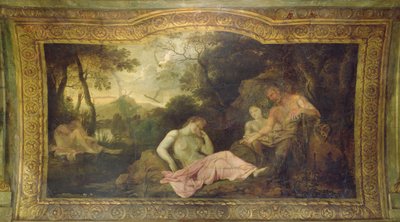 Ceiling of the Hôtel La Rivière (detail) by Charles Le Brun