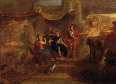 Decision to make war on Dutch by Charles Le Brun
