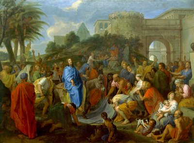 Entry of Christ into Jerusalem by Charles Le Brun