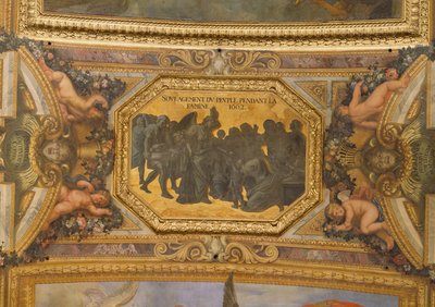Helping the People during the Famine of 1662 by Charles Le Brun