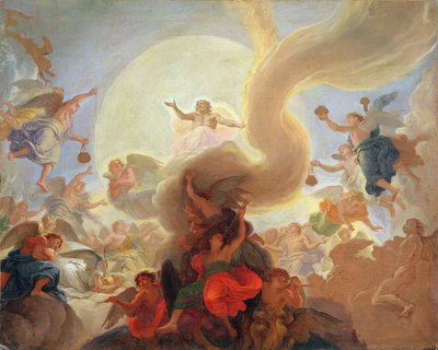 Hosanna (ceiling project for the Chapel of Versailles) by Charles Le Brun