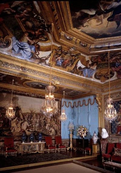 The Salon of the Muses, Chateau de Vaux Le Visomte by Charles Le Brun