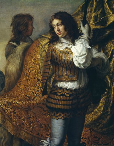 Portrait of Chancellor Seguir (detail) by Charles Le Brun