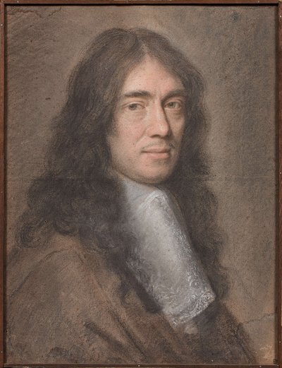 Portrait of Charles Perrault by Charles Le Brun
