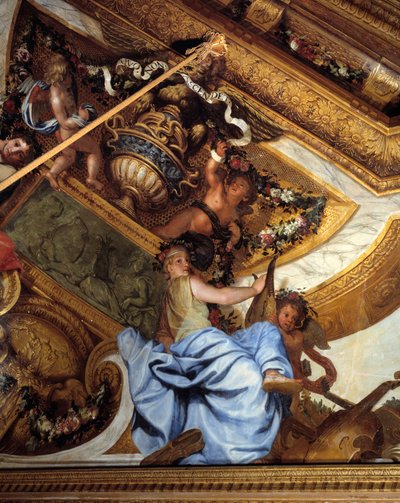 Salon des Muses (detail) by Charles Le Brun