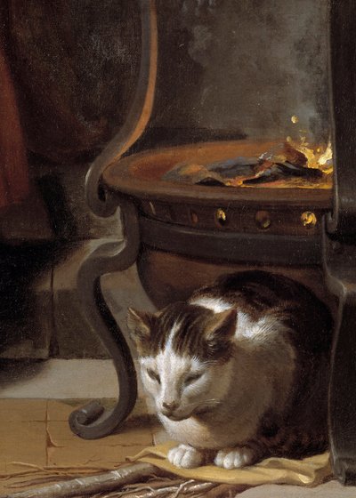 The Sleep of the Child Jesus (detail) by Charles Le Brun